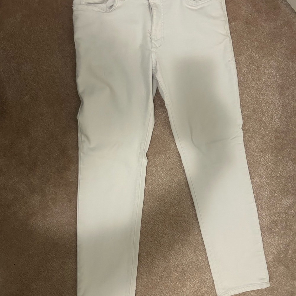 White Denim Slim fit Jeans